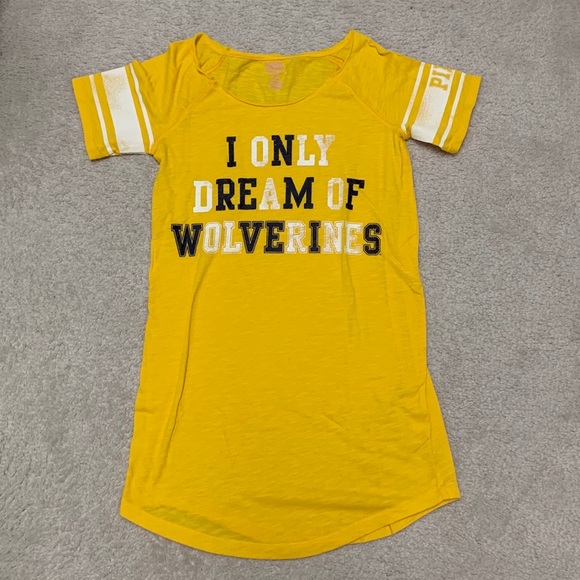 PINK Victoria's Secret Tops - Victoria’s Secret PINK U of M sleepshirt